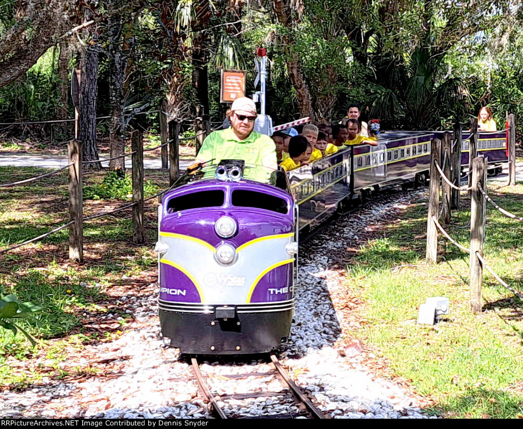 New Sanford Zoo Train